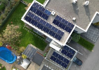 Installation solaire à Rubigen